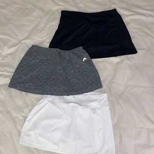 3 tennis/golf skirts
